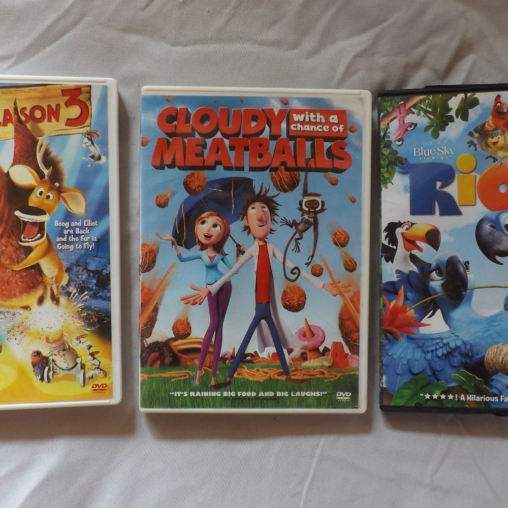 Cloudy Chance of Meatballs & RIO 2 & Open Season 3